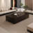 Simple square rock plate coffee table-110367608-110367609