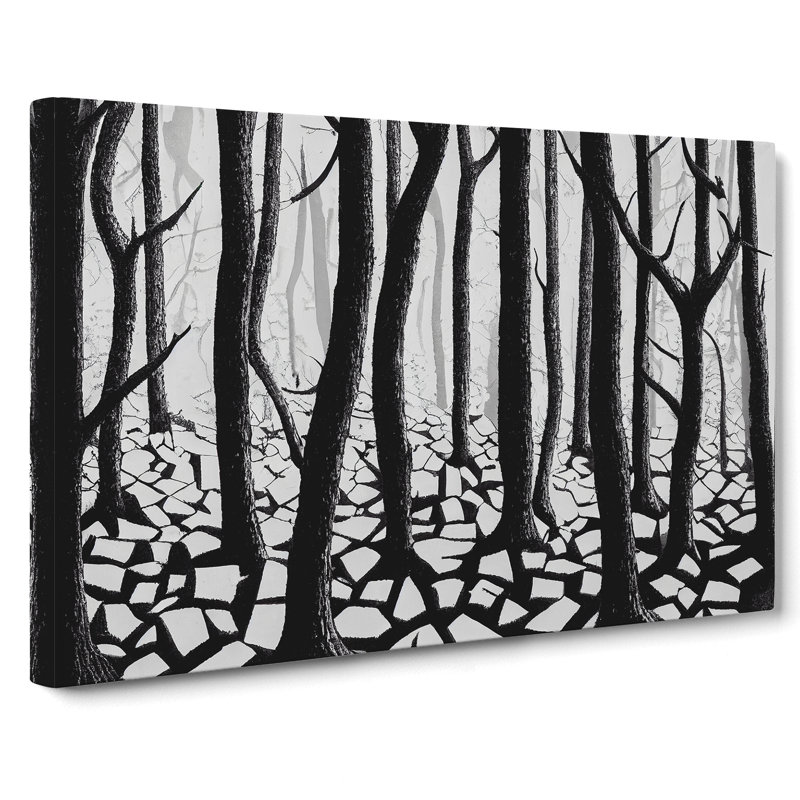 Awesome Forest - Wrapped Canvas, 35cm H x 50cm W x 3cm D