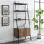 Marshall 182.8 cm H x 71.1 cm W Steel and Iron Ladder Bookcase-57056590