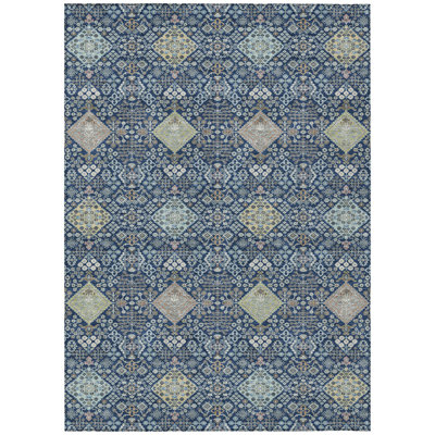 Machine Washable Indoor/Outdoor Chantille ACN2440 Traditional Rug
