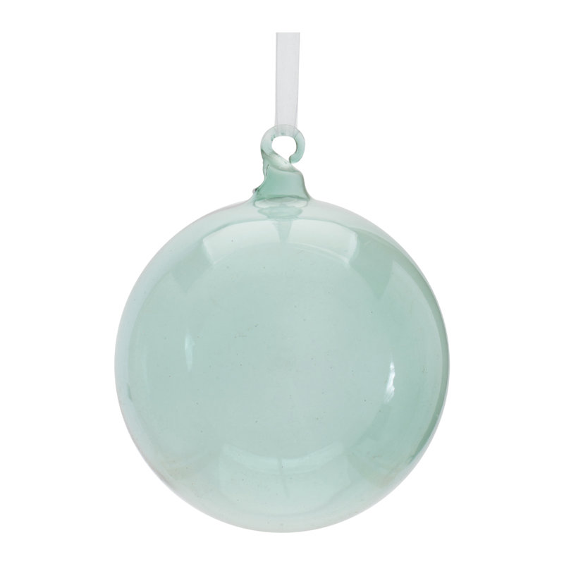Boules en verre (ensemble de 6), Sarcelle