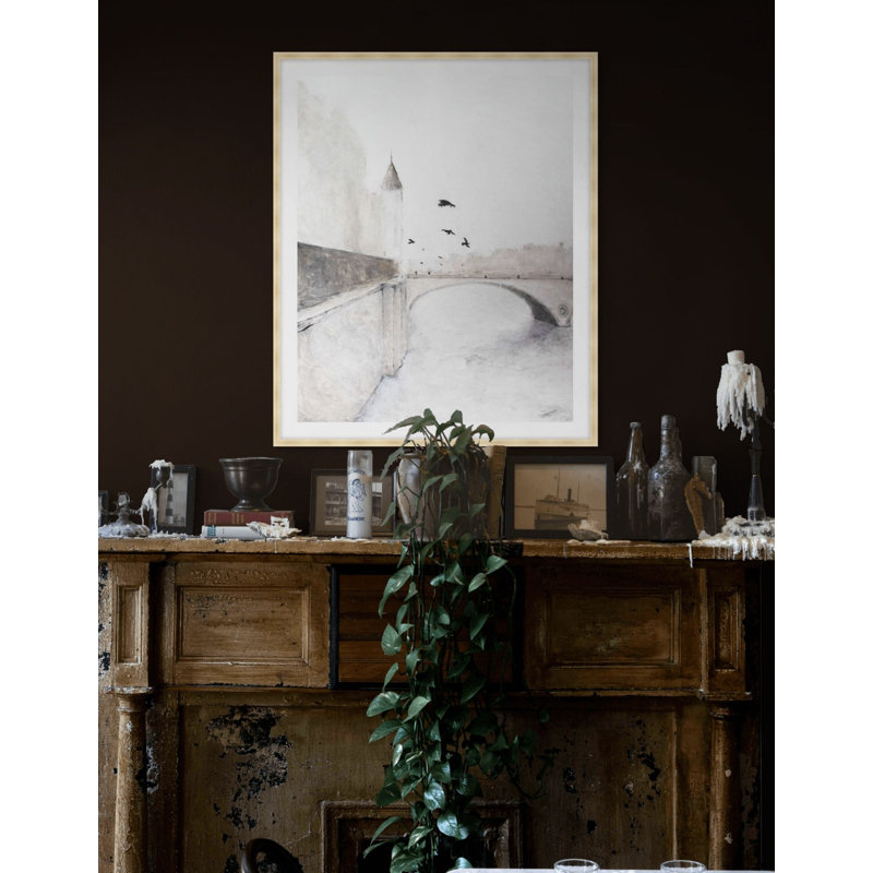Flock Of Birds II 1 Print by Ellie Vergura, 28.75" H x 23.75" W