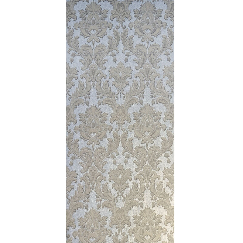 Mellette Metallic Crashed Foil Victorian Wallpaper Roll
