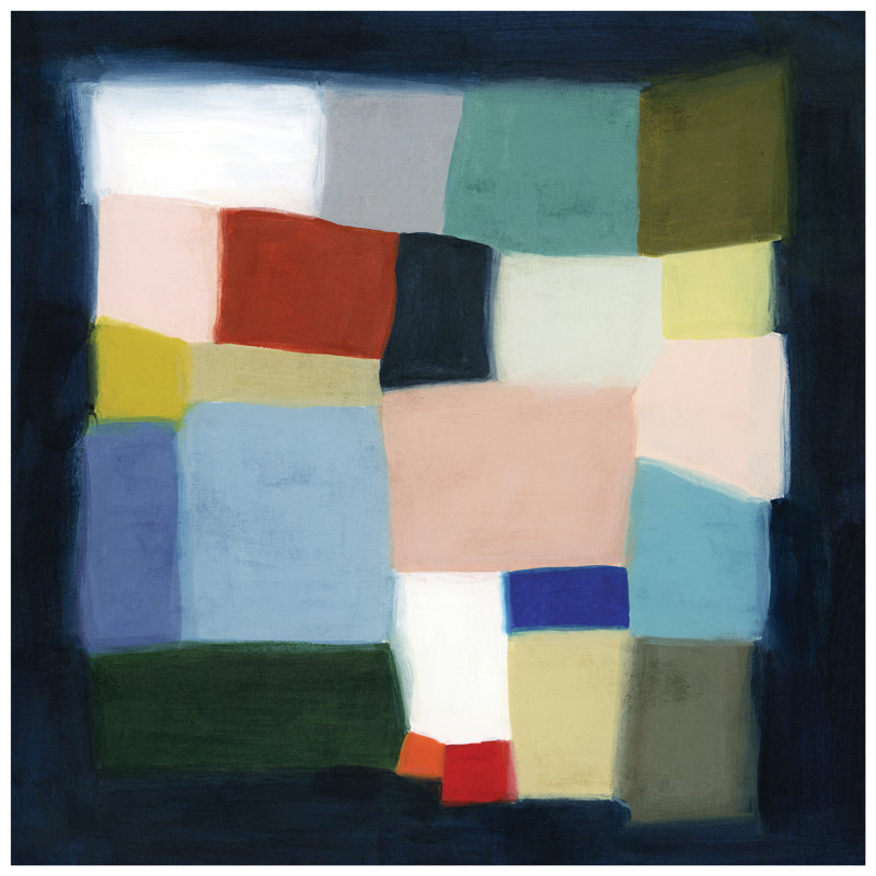 " Chromatic Cube I&II " 2 - Pieces Painting Print