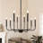 Marshana 8 - Light Dimmable Farmhouse Candle Classic/Traditional Chandelier