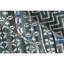 Tapis bleu / gris noué à la main Legacy-84892005
