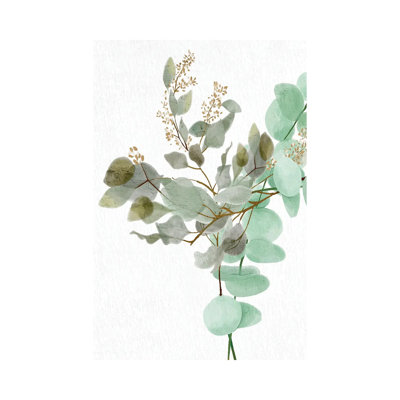 Eucalyptus I by Kimberly Allen - Wrapped Canvas Painting