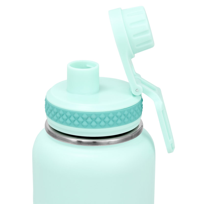 Restore 1000ml Double Wall Insulated Stainless Steel Water Bottle, Green