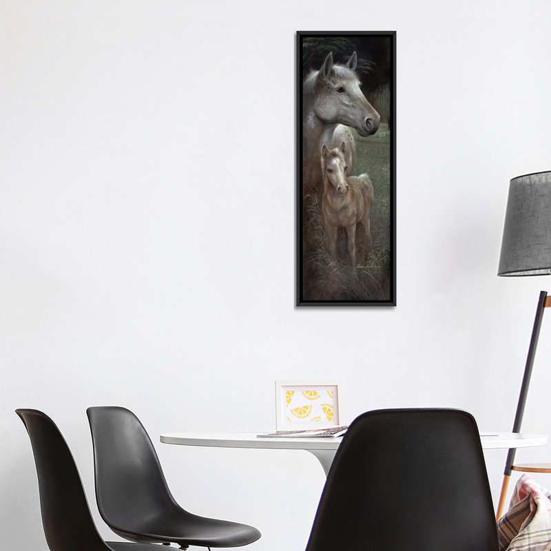 «Meredith's Tammy», peinture sur toile tendue, H 48 po x l 16 po x P 1,5 po, Toile tendue
