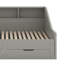 Twin To King Size Daybed Frame With Storage Bookcases-1406403285