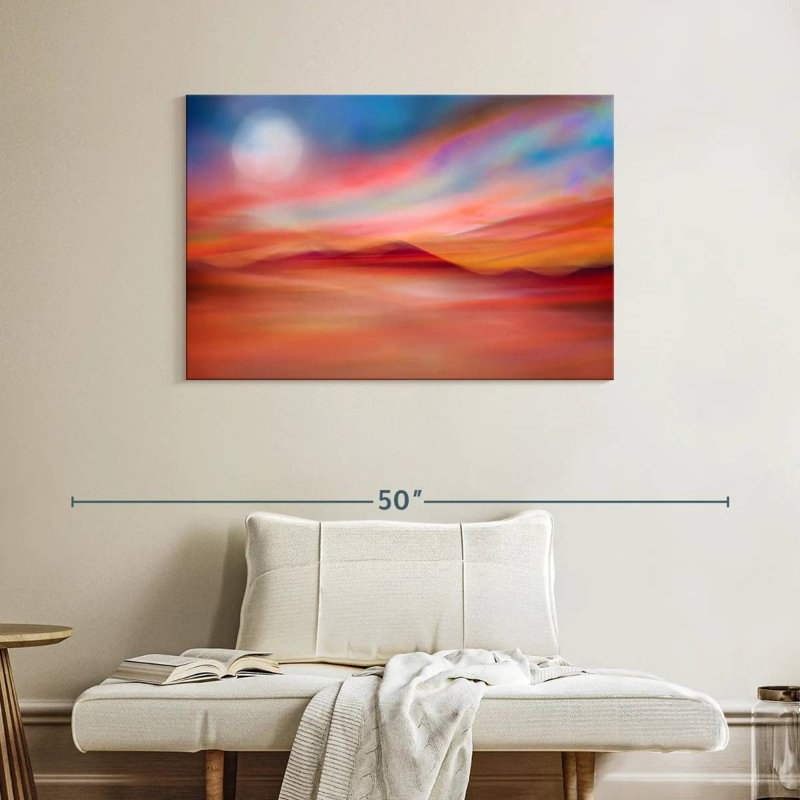 Avery Desert Moon, 26" H x 39" W