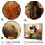 «Western West Floral Wild Cow Gril - Western», art mural 4 pièces-487736122