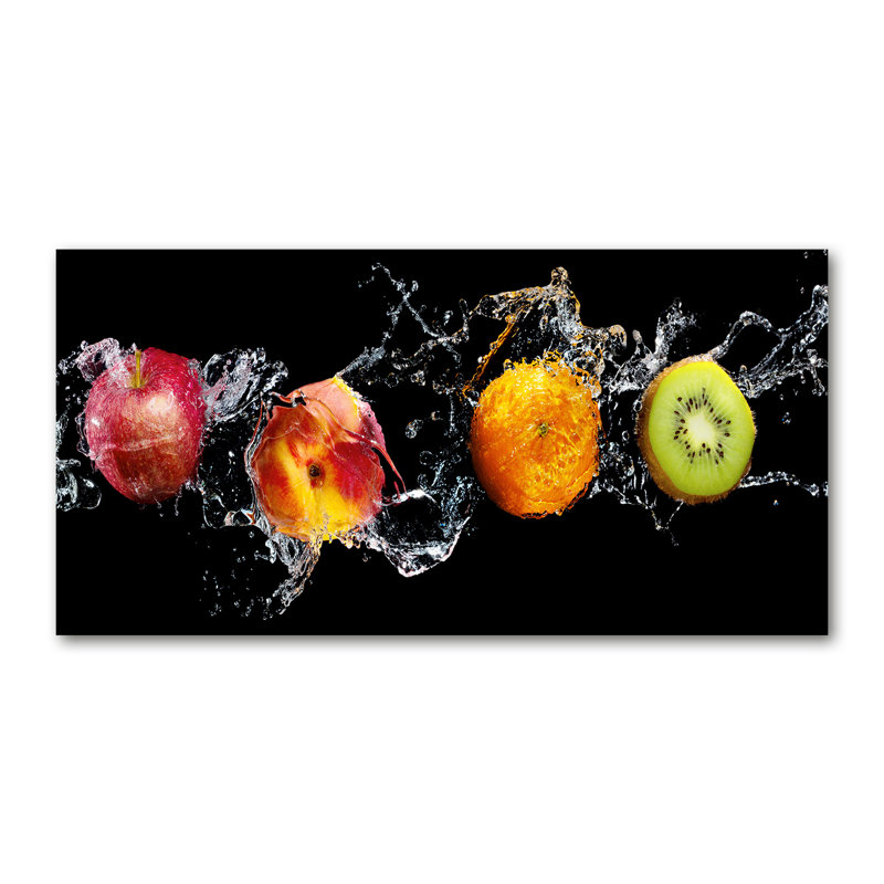 Fruit And Water - Wrapped Canvas Print