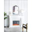 Miroir de conception classique avec cadre d'inspiration baroque pour salle de bain-578476586-578476585