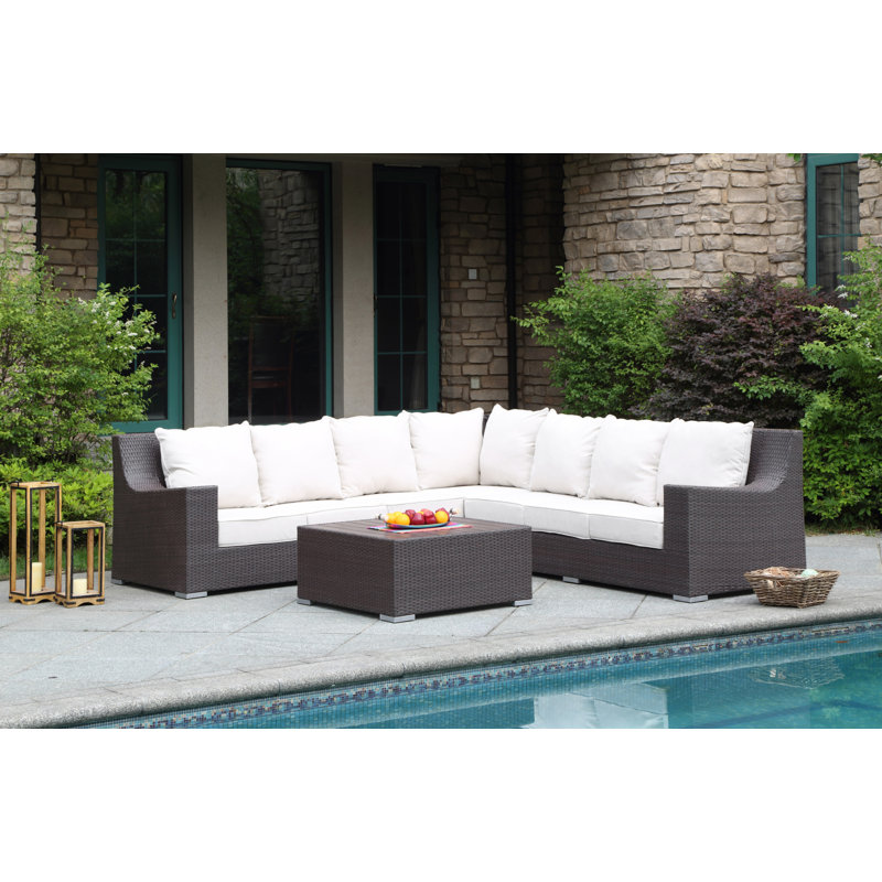 Ensemble modulaire avec coussins 4 pièces Trevon