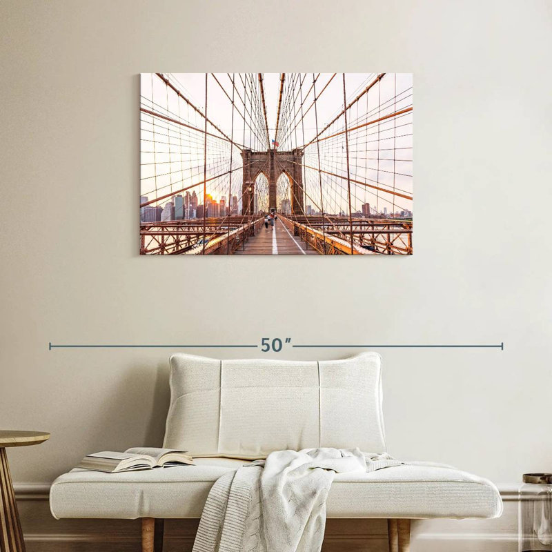 Lilie Brooklyn Bridge, Manhattan, H 24 po x l 36 po