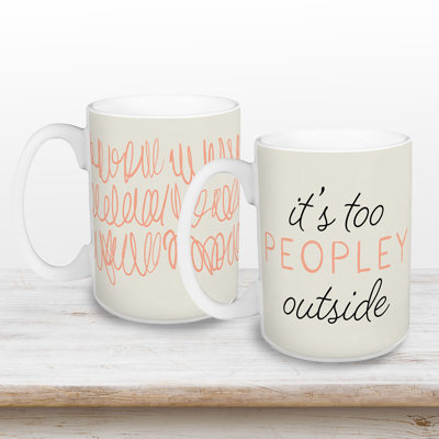 Grande tasse à café en céramique Baye