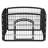 4-8 Panel Dog Exercise Playpen with Door, 24-in-1990880868