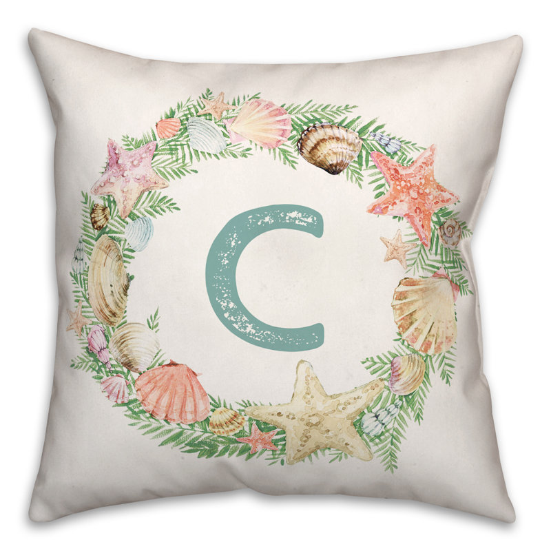 Reversible Throw Pillow, C