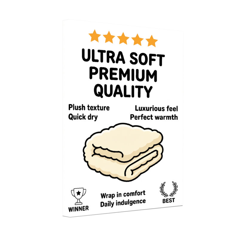 Motif de serviettes de bain de qualité supérieure Bath & Laundry, H 36 po x l 24 po