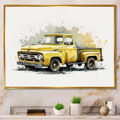 " Yellow And Cream Retro Treasures "