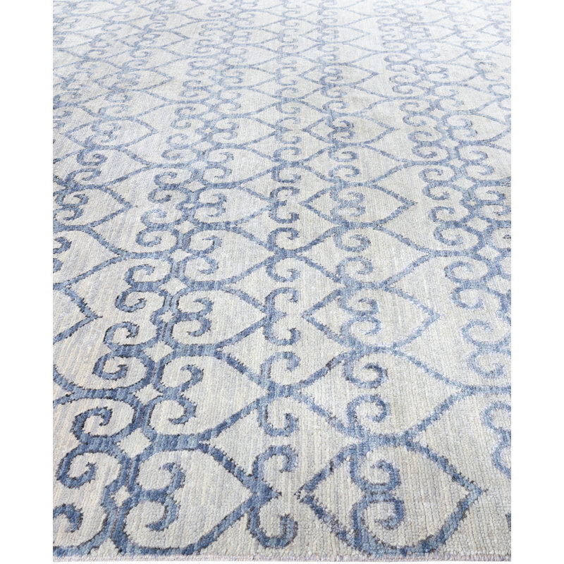 Overdyed One-of-a-Kind 9' 2" X 12' 3" Hand Knotted Area Rug