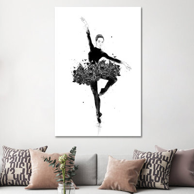 Floral Dance by Balazs Solti - Wrapped Canvas Gallery-Wrapped Canvas Giclée