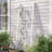 Wellington 28"x75" Vinyl Garden Trellis-644938833