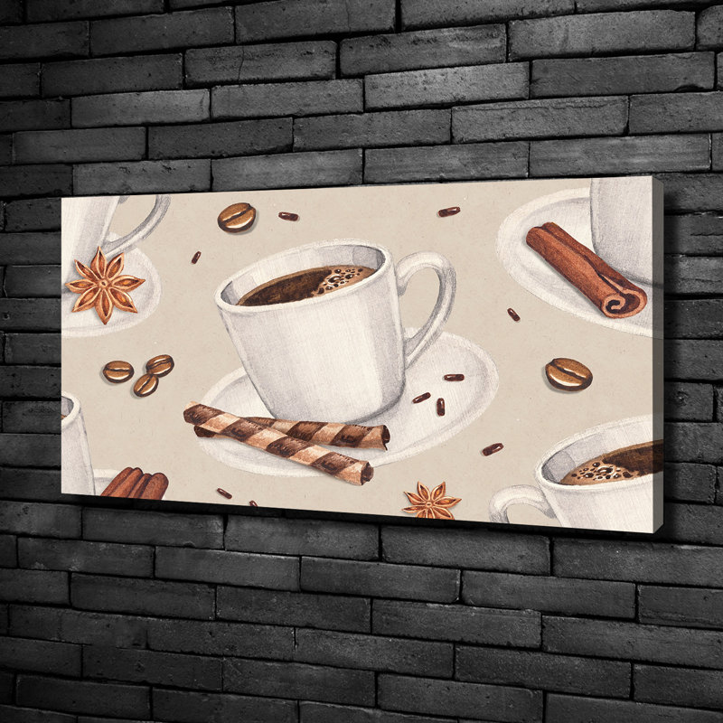 Cup Of Coffee - Wrapped Canvas Print