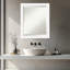 Miroir mural de salle de bain Oliver White-120908137-120908135