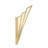 Rivage 1-Light LED Wall Sconce in Brass-1461673745