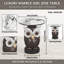 Table d'appoint hibou
