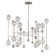 Majorette 16-Light Sputnik Modern Linear Chandelier