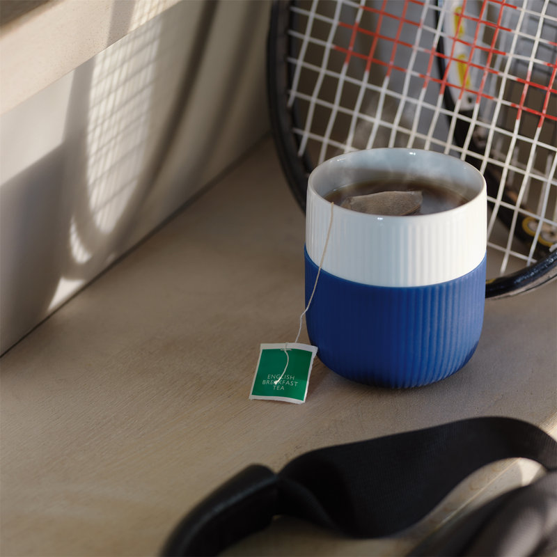 Royal Copenhagen Contrast Coffee Mug, Mega Blue