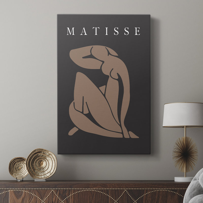 Matisse CCCLXXVII Framed Print -Gallery Wrapped Cavas