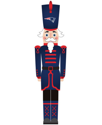 New England Patriots 46" Nutcracker Leaner