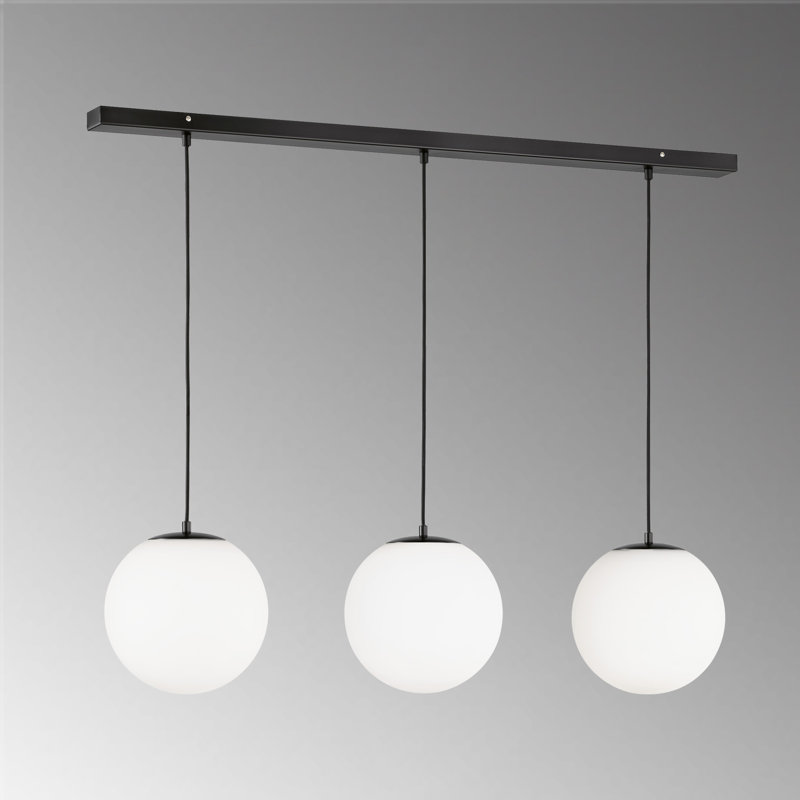Palais 3 - Light Kitchen Island Globe Pendant