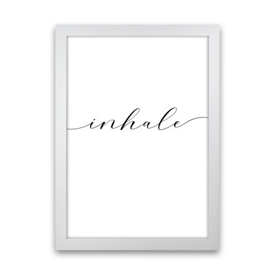 Inhale - Exhale 1/2 - Print