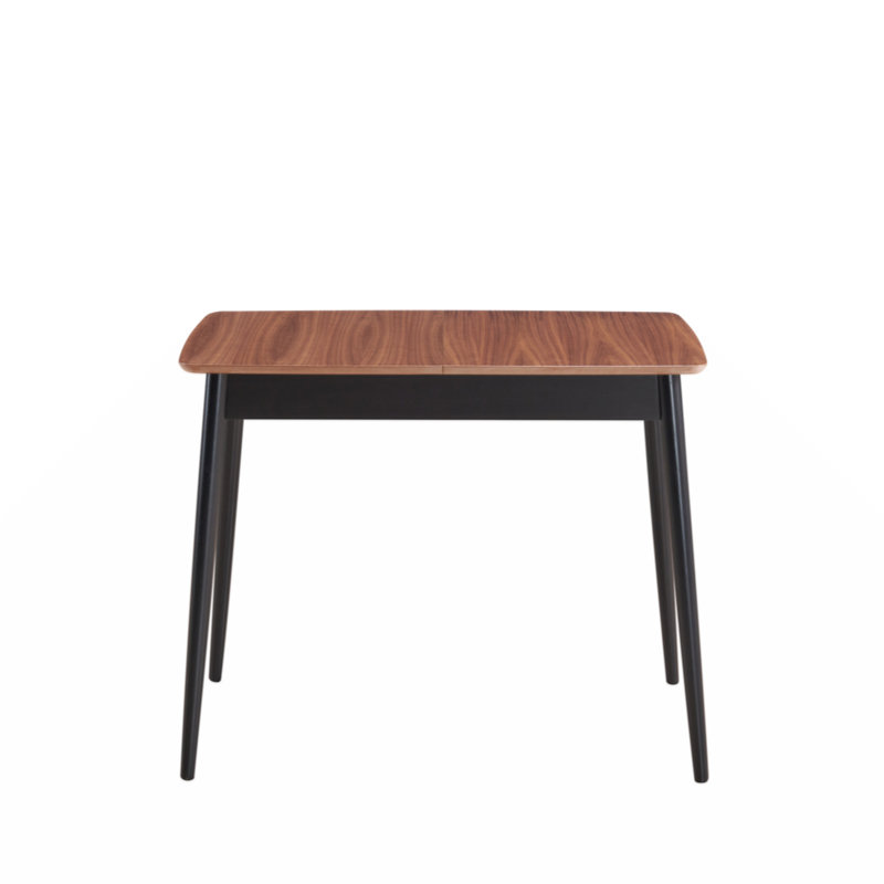 Kenith Rectangular Dining Table in Natural and Black
