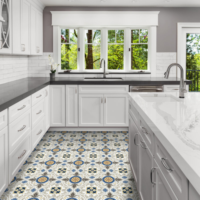 7.87 in. x 7.87 in. Matte Tile, Frost