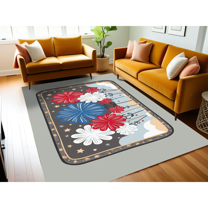 Tapis d'été Holiday The Aisle®, Rectangle 4pi x 6 pi