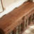 Walnut Sideboard with Large Storage and Glass Door