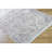 Vivir x Livabliss Eleni Sterling Grey Machine Washable Area Rug-157554494