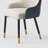 Faux Leather High Back Dining Chairs-1923625894