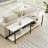 Celine 71" Console Table In White (2-Shelf)-1969966730