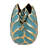 Addington Decorative Ceramic Leaf Design Table Vase Home Decor - Modern Table Flower Vase Accent for Living Room, Bedroom, or Console Styling-209166409