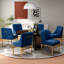 Chaise d'appoint en velours Baudel-2036812385-2036812409