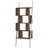 Akyrie 71''H 5-Shelf Wood Display Bookcase