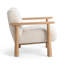 Chaise d'appoint rembourrée Caprice