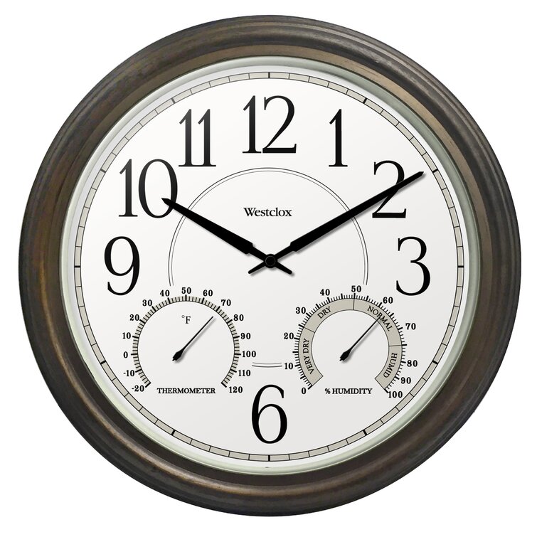 20” Indoor/Outdoor Wall Clock